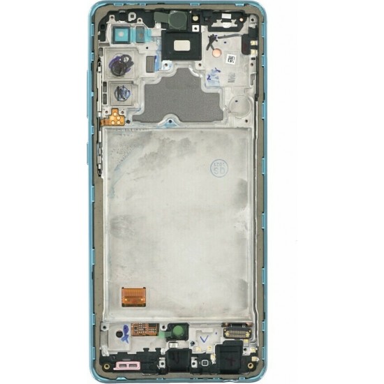 LCD Display Original Samsung A725 Galaxy A72 Blue GH82-25460B (Service Pack)