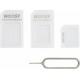 Noosy Αντάπτορας Κάρτας SIM Nano-SIM Adapter Kit (3-in-1)