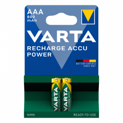 Varta Professional ΑΑΑ 800mAh Rechargable 1.2V (2τμχ) (4008496550579)