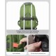 BENWIS Business & Travel Laptop Backpack 26L (Cordura Nylon 1000D, YKK Zipper) - Army Green