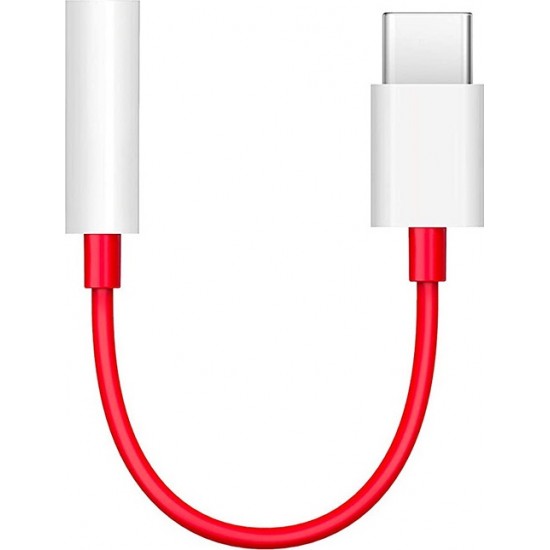 OnePlus Type-C to 3,5mm Jack Adapter Red EU (TC01W)