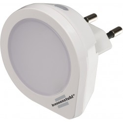 Brennenstuhl NL 01 QD LED Φωτάκι Νυκτός 1.5lm με Φωτοκύτταρο White (1173190010)