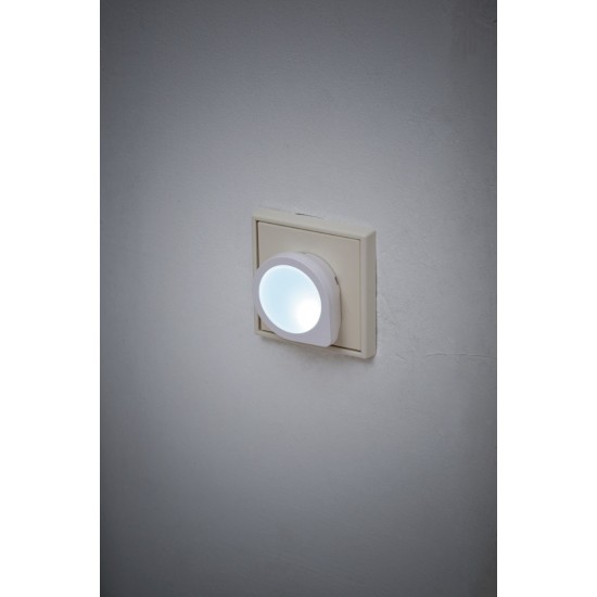 Brennenstuhl NL 01 QD LED Φωτάκι Νυκτός 1.5lm με Φωτοκύτταρο White (1173190010)