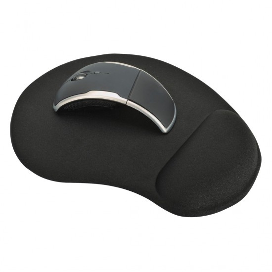 Ednet Mousepad Ergonomically Designed Black