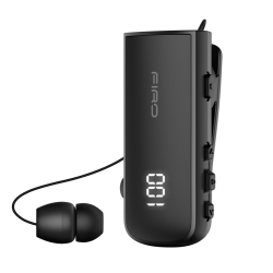 Firo H16 Retractable Bluetooth V5.2 Headset - Πέτου, με Δόνηση - Black