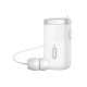 Firo H18 Retractable Bluetooth V5.3 Headset - Πέτου, με Δόνηση - White