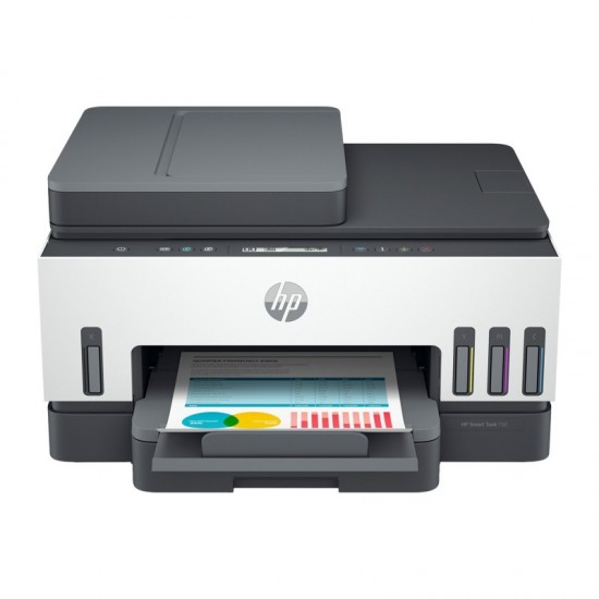 HP Smart Tank 750 AiO Printer - Πολυμηχάνημα Inkjet με Εκτύπωση, Σάρωση & Αντιγραφή, Wi-Fi & Ethernet