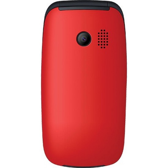 Maxcom Comfort MM817 Κινητό με Μεγάλα Κουμπιά Red