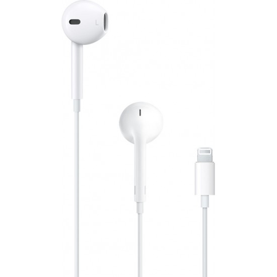 Apple In Ear Headsets With Lightning Connector White (MMTN2ZM/A)