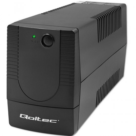 Qoltec UPS Line Interactive Emergency Power Supply 650VA / 360W (53772)