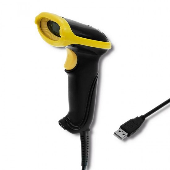 Qoltec USB Laser Barcode Scanner 1D (50860)