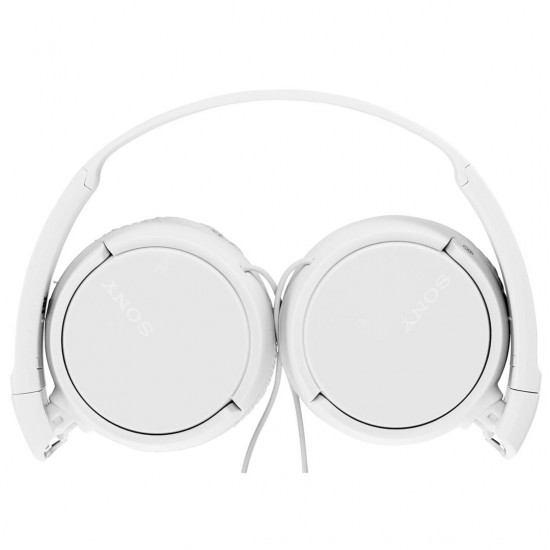 Sony Ενσύρματα On-Ear Headphones White (MDR-ZX110W)