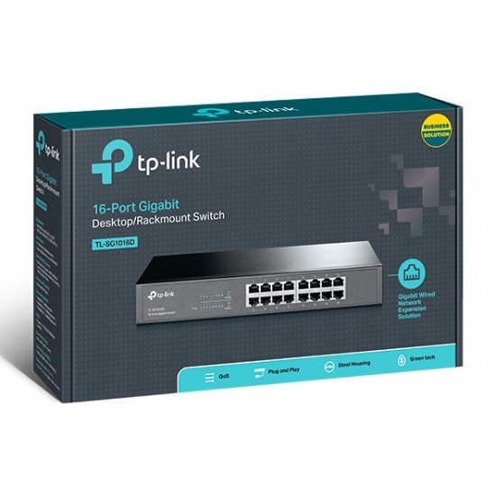 TP-Link 16-Port Switch Gigabit (TL-SG1016D(UN) V11)