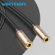 VENTION 3.5mm Female to Female Audio Extension Cable 0.3M Red Metal Type (BFABY)