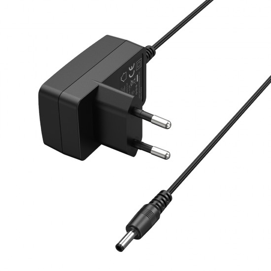 VENTION EU Power Adapter 10W (5V/2A), 3.5 * 1.35 with 1.5M Cable Black (TPQ-236A0502)