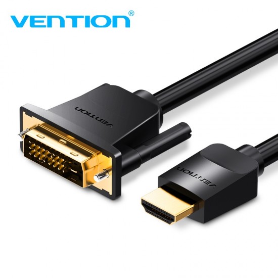 VENTION HDMI to DVI Cable 5M Black (ABFBJ)