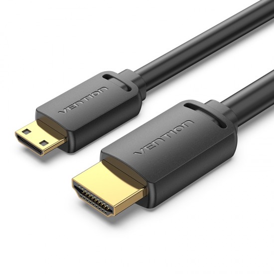 VENTION Mini HDMI to HDMI 4K HD Cable 3M Black (AGHBI)