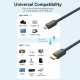 VENTION Micro HDMI to HDMI 4K HD Cable 1.5M Black (AGIBG)