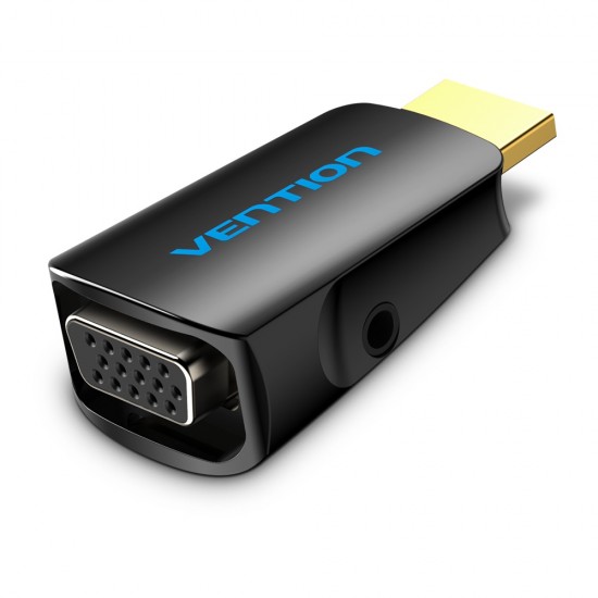 VENTION HDMI to VGA Converter with 3.5mm Audio Output (AIDB0)