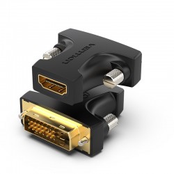 VENTION HDMI Female to DVI (24+1) Male Adapter Black (AILB0)