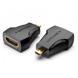 VENTION Micro HDMI Male to HDMI Female Adapter Black (AITB0)