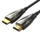 VENTION Optical HDMI Male to Male Cable 100M Black Zinc Alloy Type (ALABAD)