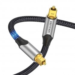 VENTION Optical Fiber Audio Cable 3M Black Aluminum Alloy Type (BAVHI)