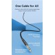 VENTION 3.5mm Male to Male Audio Cable 2M Black Aluminum Alloy Type (BAXBH)