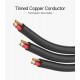 VENTION 3RCA Male to Male AV Cable 1.5M Black (BCABG)