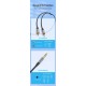 VENTION 3.5mm Male to 2RCA Male Audio Cable 1.5M Gray Aluminum Alloy Type (BCNBG)