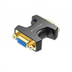 VENTION VGA Female to Female Adapter Black (DDGB0)