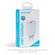 VENTION USB Wall Charger (22.5W) EU White (FACW0-EU)