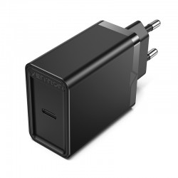 VENTION USB-C Wall Charger (20W) EU Black (FADB0-EU)