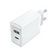 VENTION 2-Port USB (A+C) Wall Charger (18W/20W) EU White (FBBW0-EU)