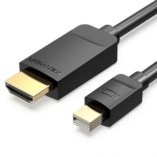 VENTION Mini DisplayPort to HDMI Cable 1.5M Black (HABBG)