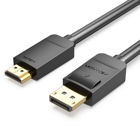 VENTION DisplayPort to HDMI Cable 2M Black (HADBH)