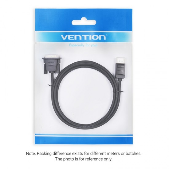 VENTION DisplayPort to DVI Cable 2M Black (HAFBH)