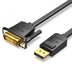 VENTION DisplayPort to DVI Cable 1.5M Black (HAFBG)