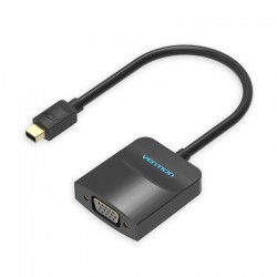 VENTION Mini DisplayPort to VGA Converter 0.15M Black (HBDBB)