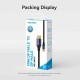 VENTION Cotton Braided 8K Mini DisplayPort to DisplayPort Cable 2M Blue Aluminum Alloy Type (HCFLH)