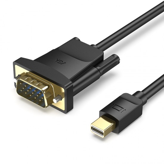 VENTION Mini DisplayPort Male to VGA Male Cable 2M Black (HFDBH)