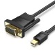 VENTION Mini DisplayPort Male to VGA Male Cable 1.5M Black (HFDBG)