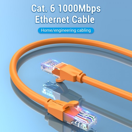 VENTION Cat.6 UTP Patch Cable 1M Orange (IBEOF)