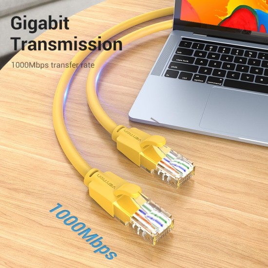 VENTION Cat.6 UTP Patch Cable 1M Yellow (IBEYF)