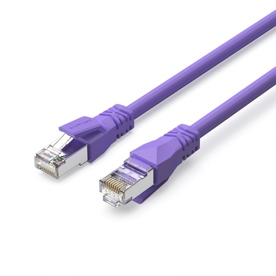 VENTION Cat.6A SFTP Industrial Flexible Patch Cable 0.2M Purple (IBMVAH)