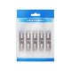 VENTION Cat.6 FTP RJ45 Modular Plug Transparent Metal Type 10-Pack (IDCR0-10)