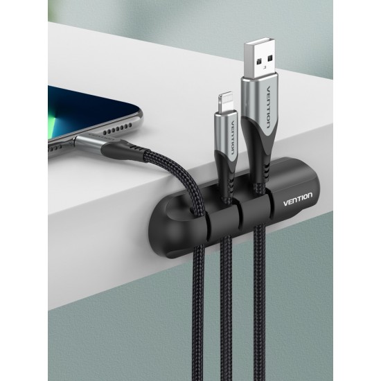 VENTION 3-Ports Desktop Cable Manager Black (KBTB0)