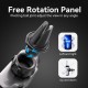 VENTION Auto-Clamping Car Phone Mount With Duckbill Clip Gray Crossbar Type (KCEH0)