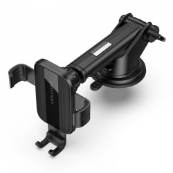 VENTION Auto-Clamping Car Phone Mount with Suction Cup Black Square Type (KCOB0)