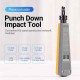 VENTION Punch Down Impact Tool for Patch Panels Orange-Gray (KECH0)